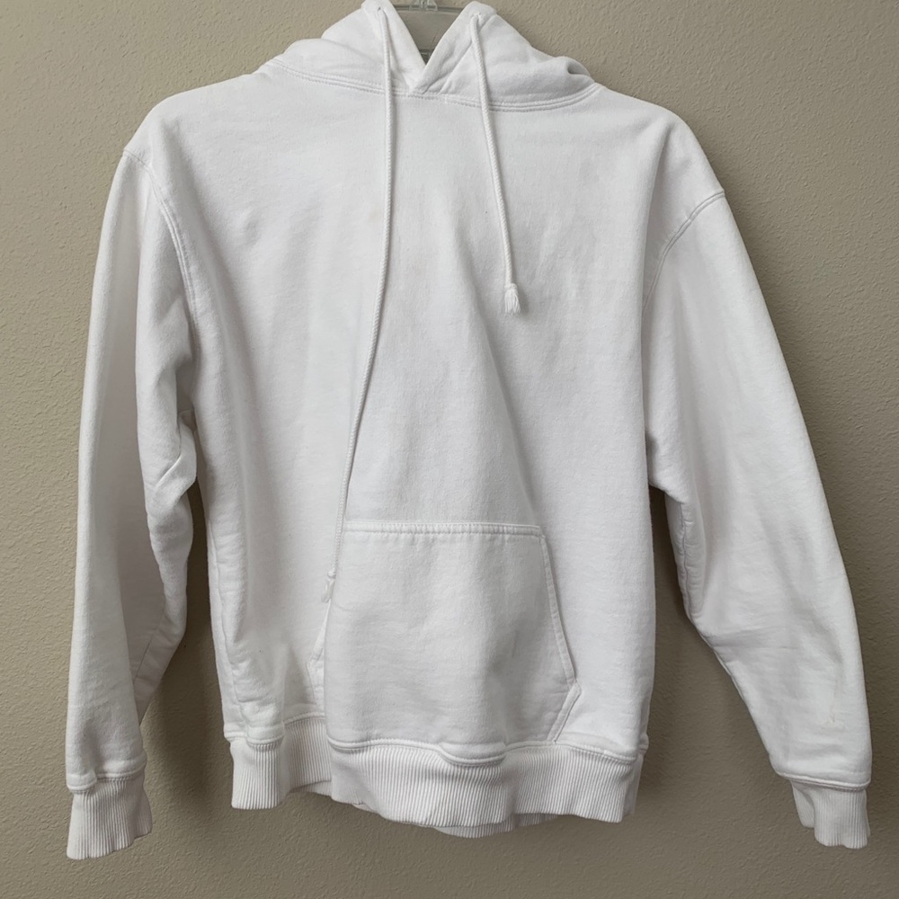 Brandy Melville Christy White Hoodie